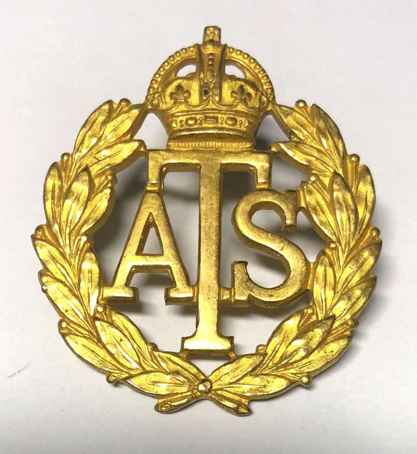 Auxiliary Territorial Service WW2 ATS Officer cap badge