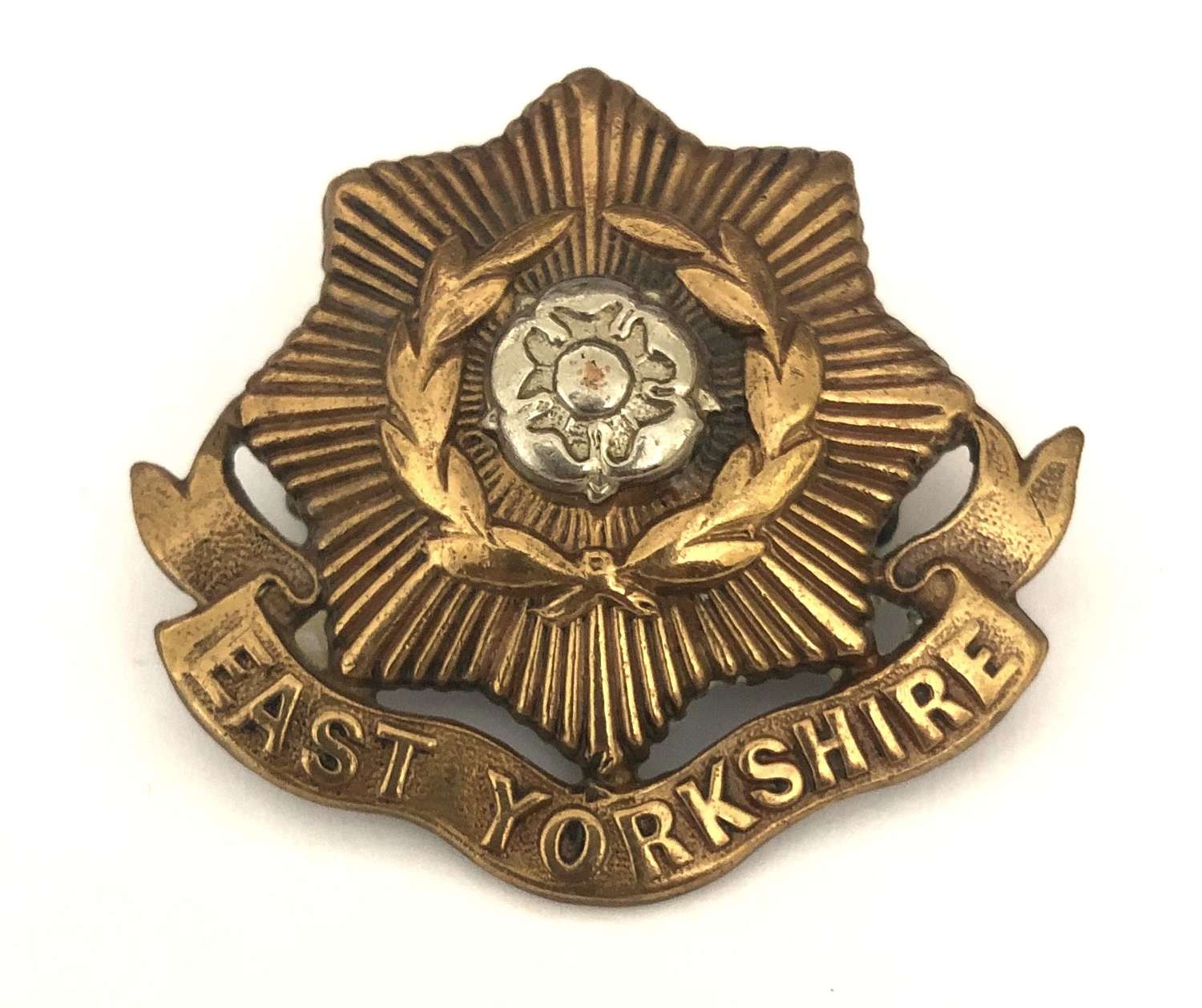 East Yorkshire Regiment Victorian  / Edwardian cap badge