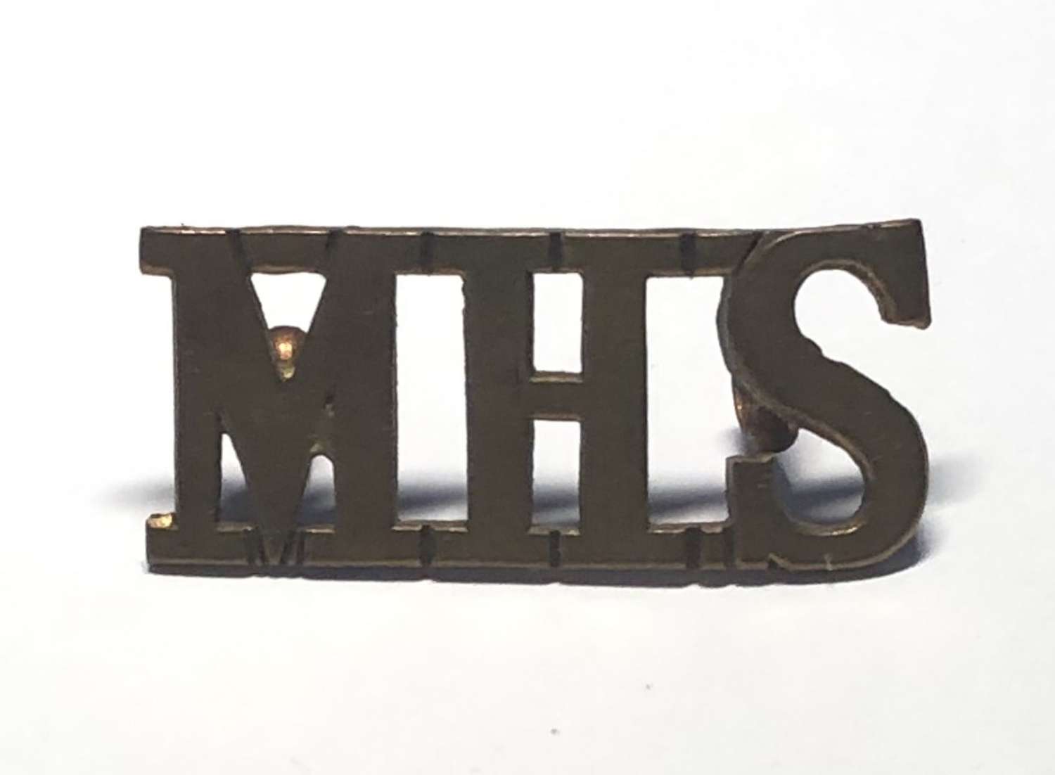 MHS Mill Hill School shoulder title