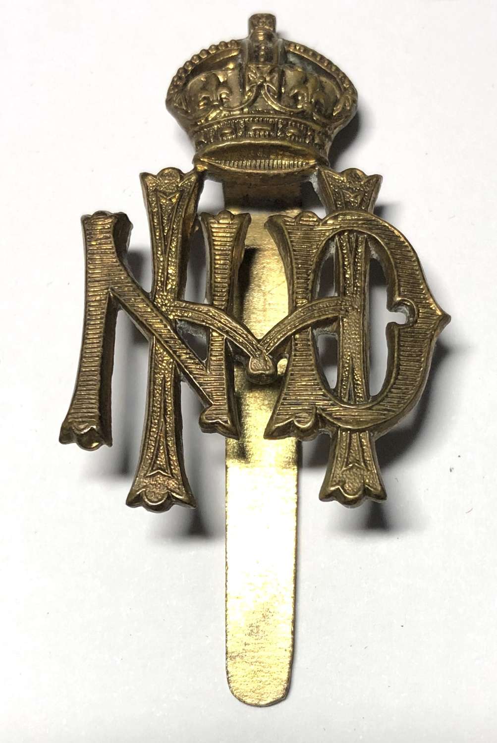 North Devon Hussars cap badge circa 1908-20