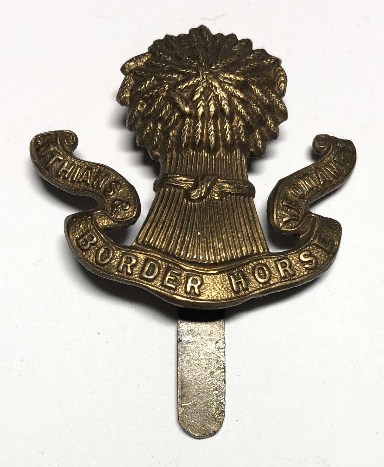 Lothians and Border Horse post 1908 cap badge