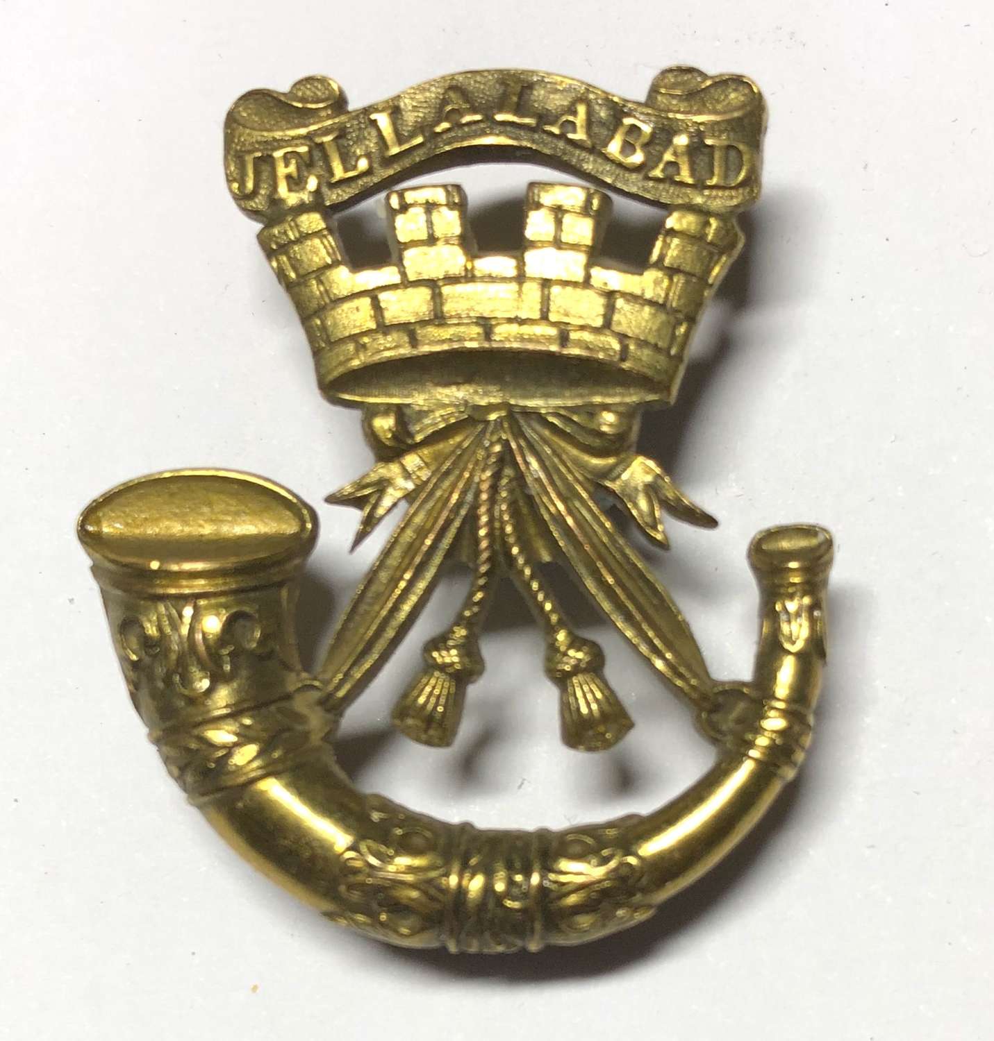 Somerset Light Infantry Victorian Officer's field/torin cap badge