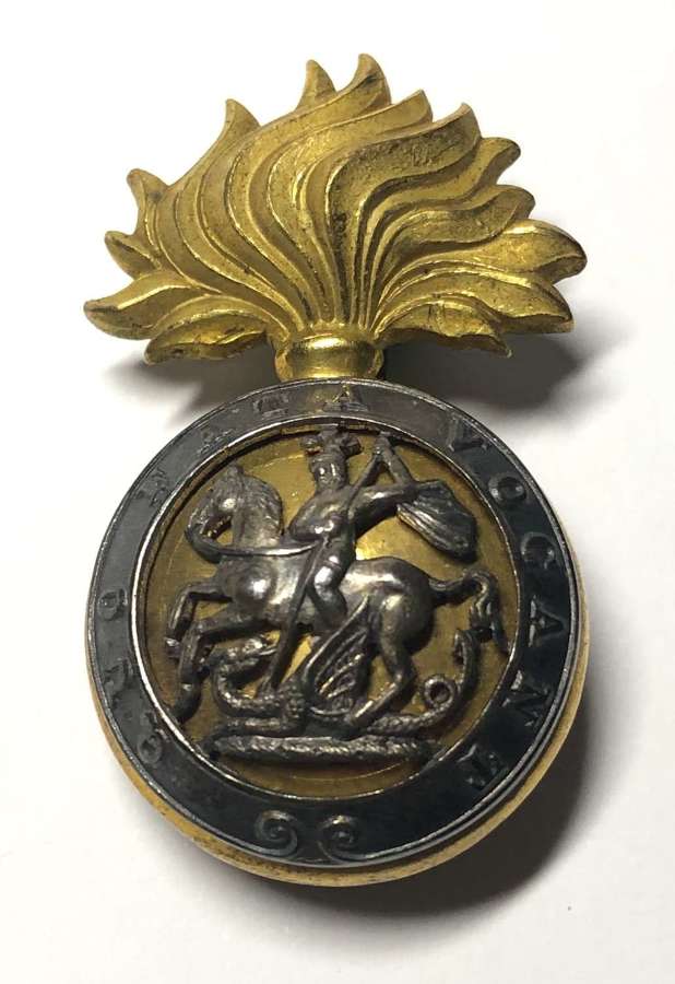 Royal Northumberland Fusiliers Officer's cap badge c1936-59 by Firmin