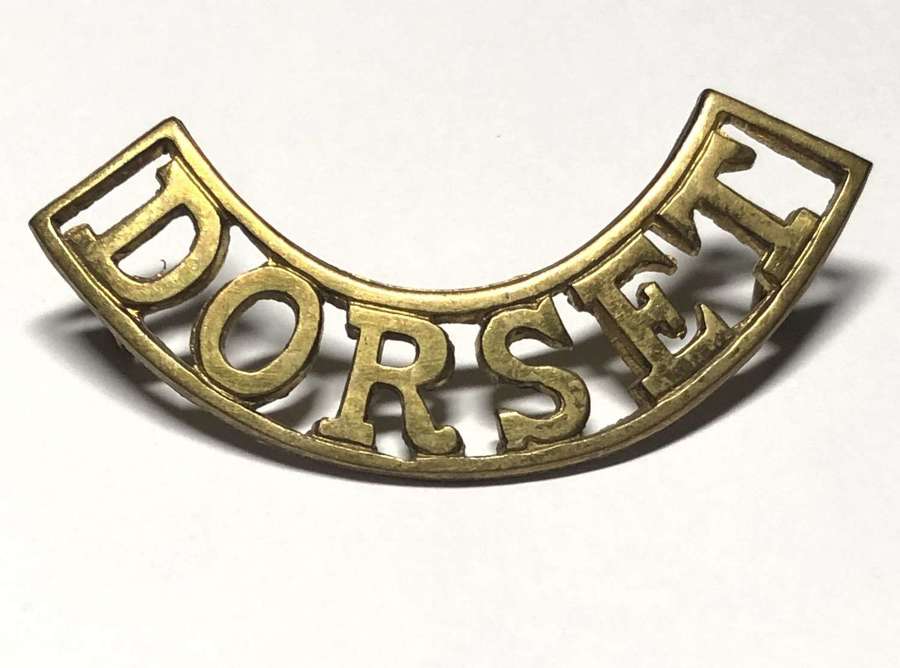 DORSET early Officer’s shoulder title.