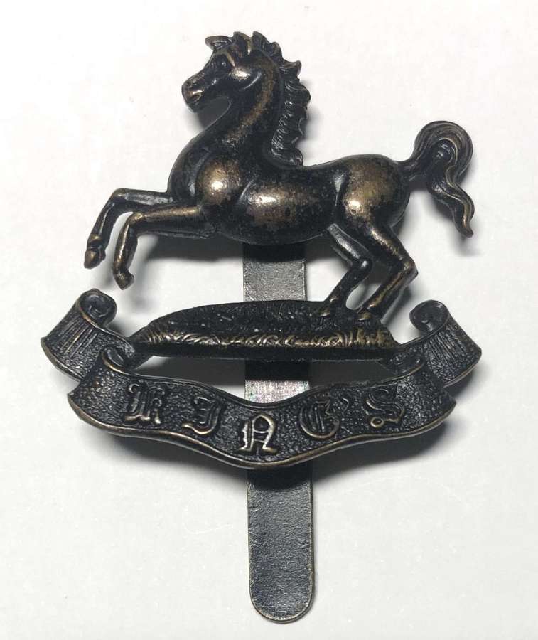 5th Bn King's Liverpool hybrid cap badge c1926 by JR Gaunt London