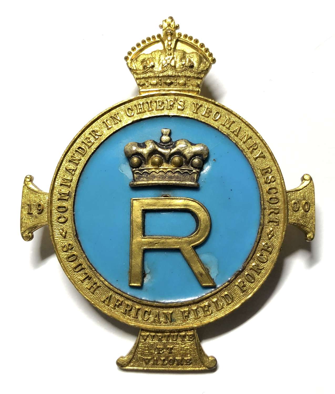 Commander in Chief’s Yeomanry Escort Boer War badge