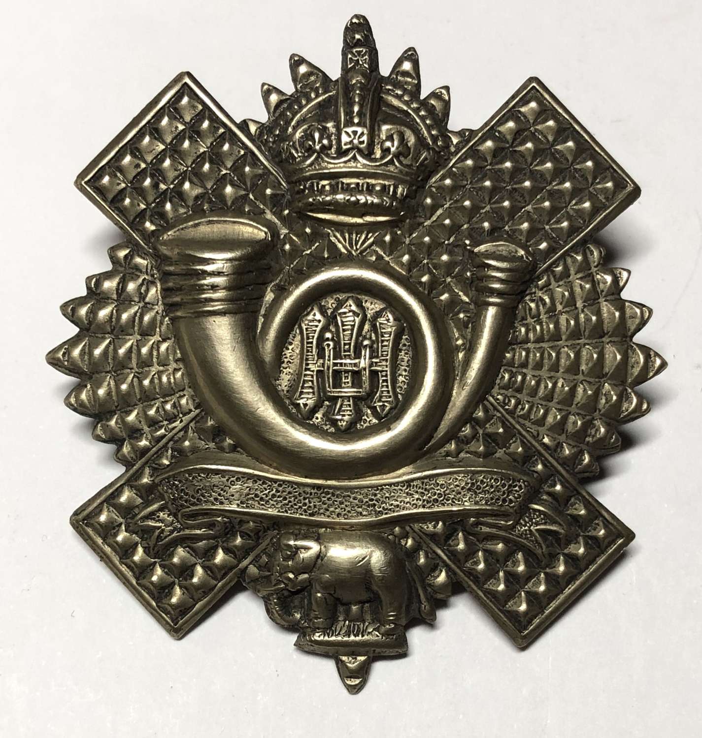 5th, 7th and 8th Bns. HLI post 1908  glengarry badge