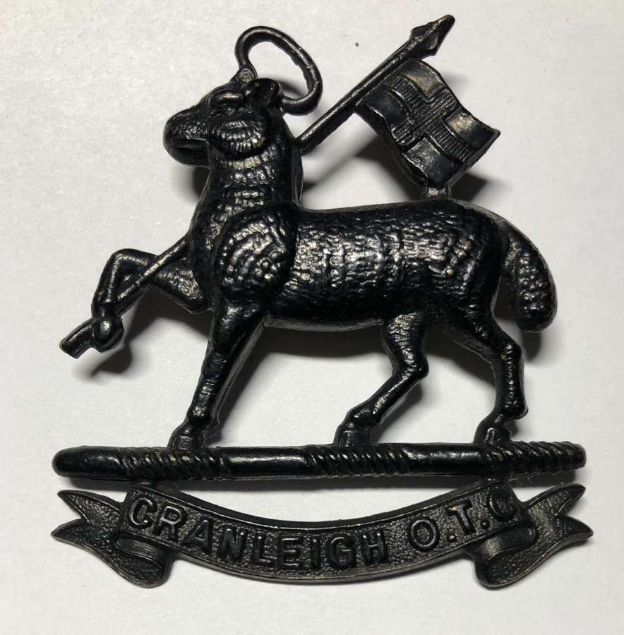 Cranleigh School, Surrey OTC 2nd pattern cap badge