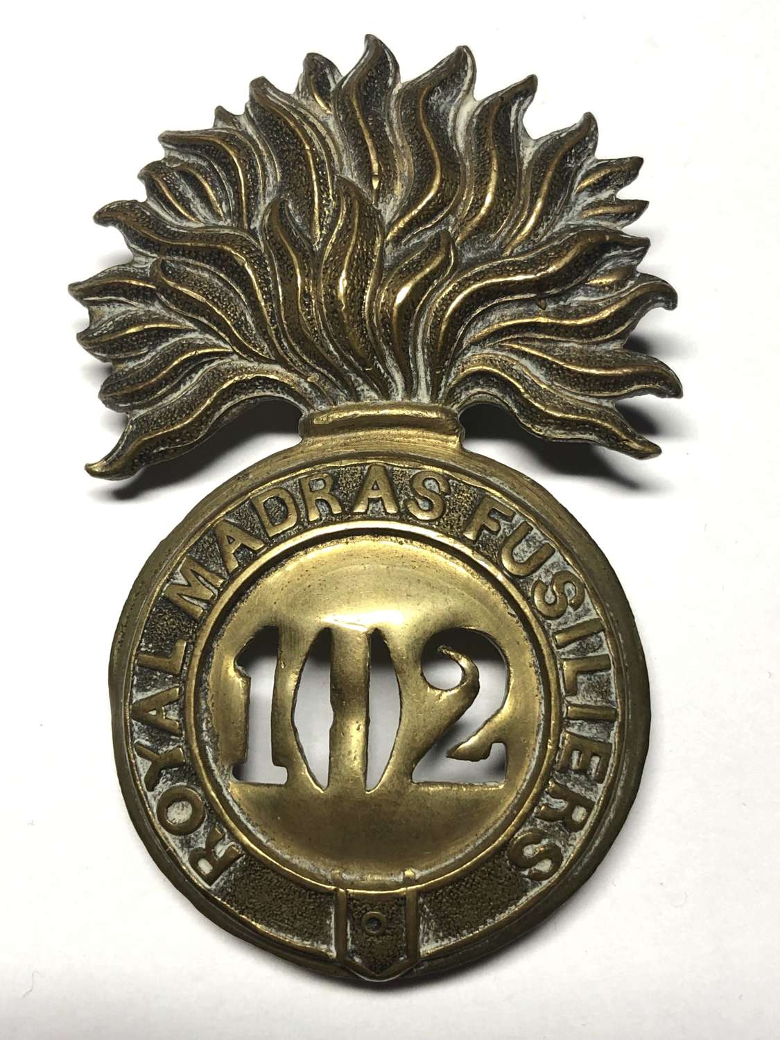 102nd Royal Madras Fusiliers glengarry badge circa 1874-81