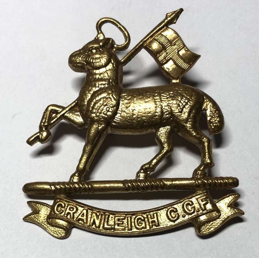 Cranleigh School, Surrey CCF cap badge