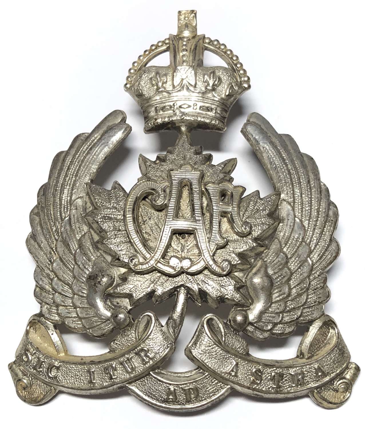 Canadian Air Force large cap badge circa 1920-24