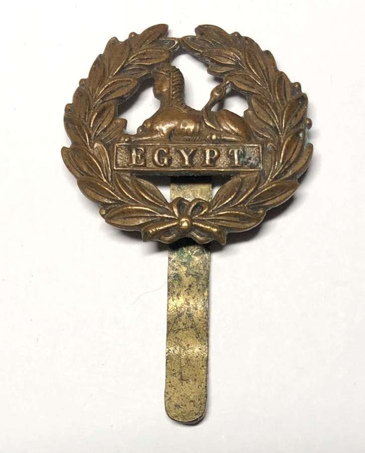 Gloucestershire Regiment helmet back badge c1881-1914