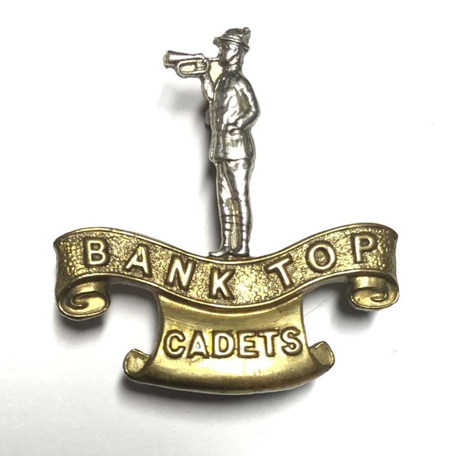 Bank Top Cadets Bolton cap badge