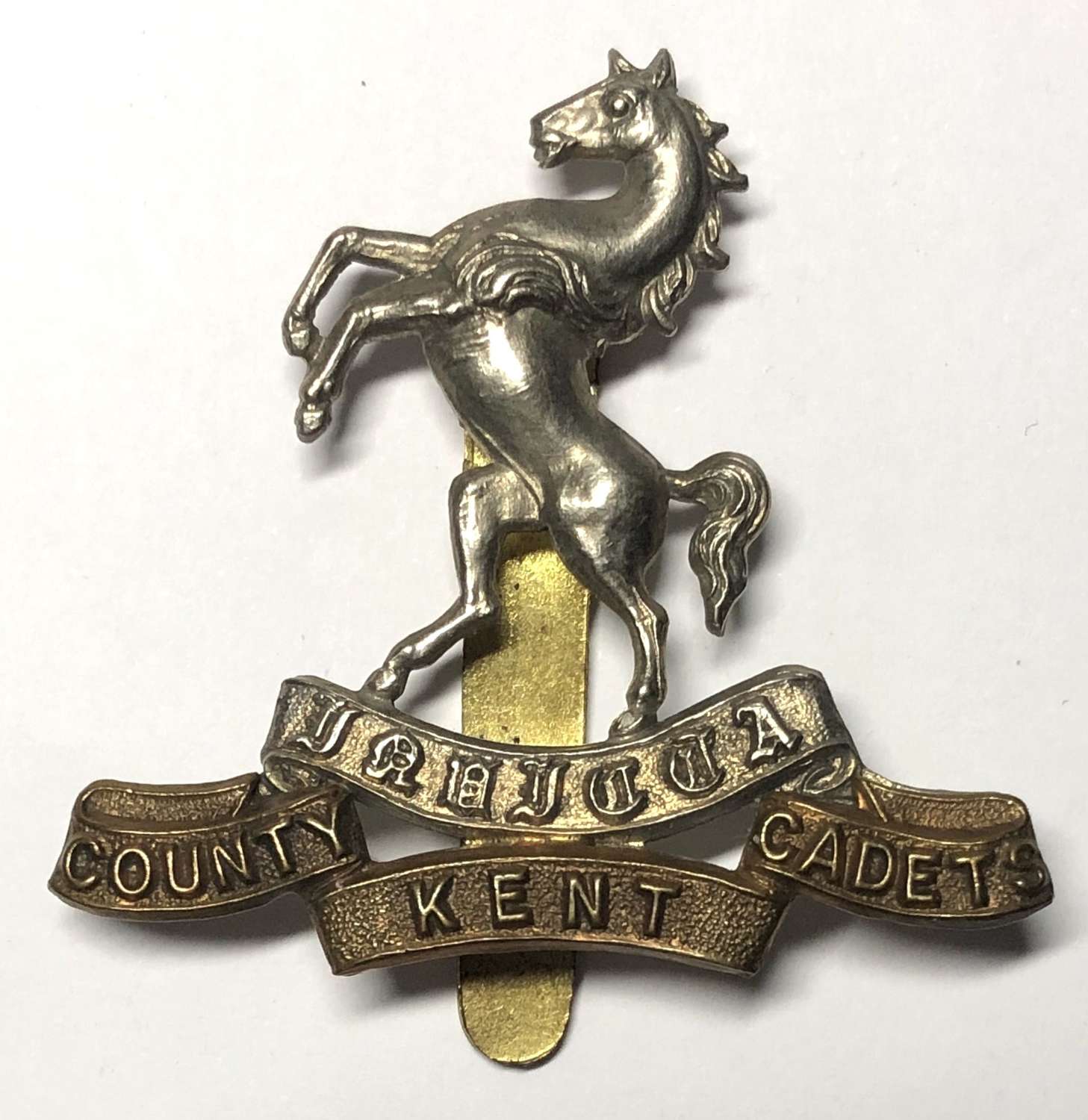 Kent County Cadets cap badge