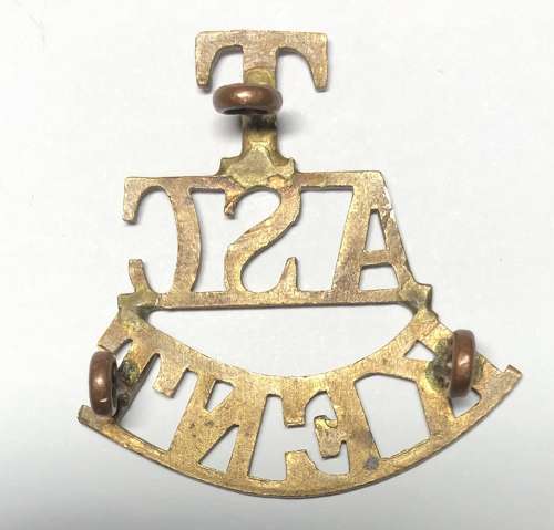 T / ASC / KENT Army Service Corps shoulder title