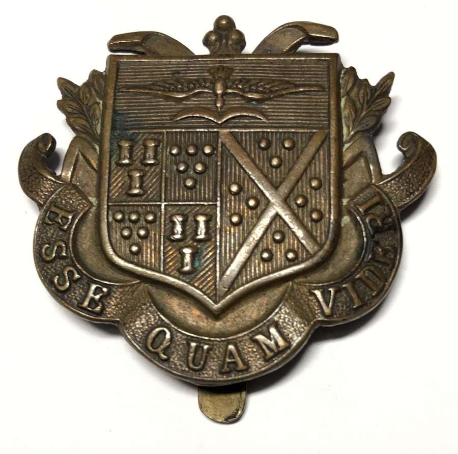 Truro Cathedral School Cadet Corps cap badge circa 1920-22 only