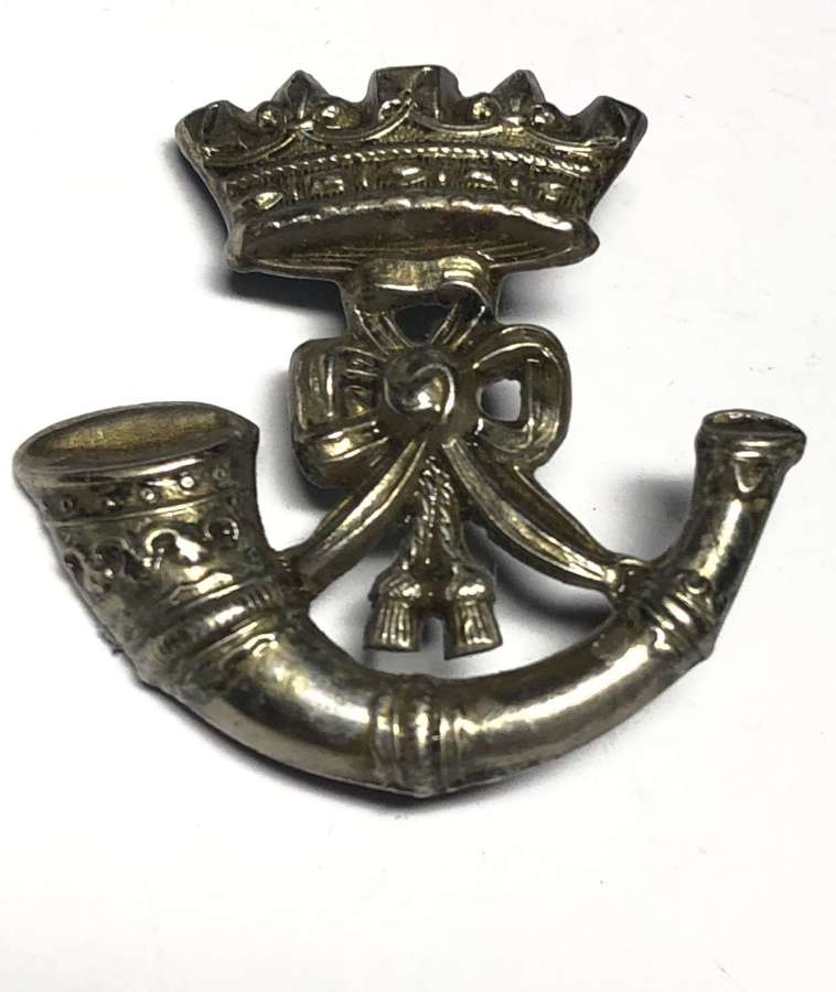 VB Duke of Cornwall's Light Infantry field service cap badge c1895
