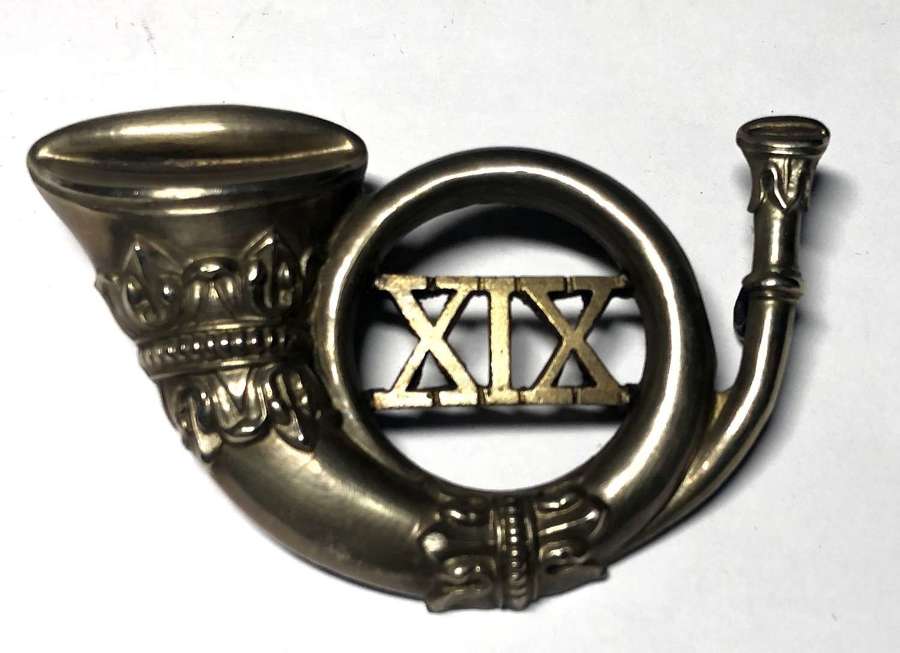 19th (Lambeth) Surrey Rifle Volunteers Victorian shako plate c1860