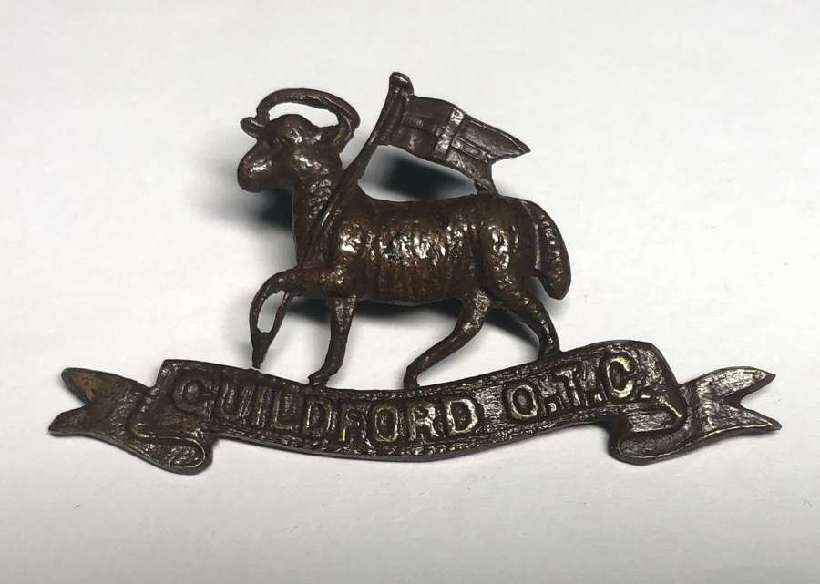 Guildford School OTC, Surrey OSD collar badge