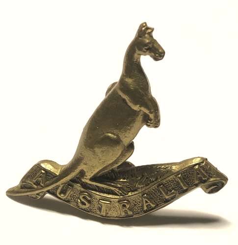 Australian Squadron King’s Colonials collar badge circa 1902