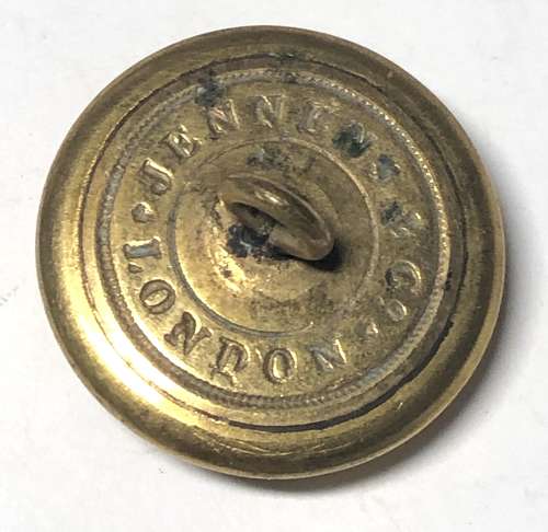 4th West Indies Regiment Victorian Officer's gilt tunic button.