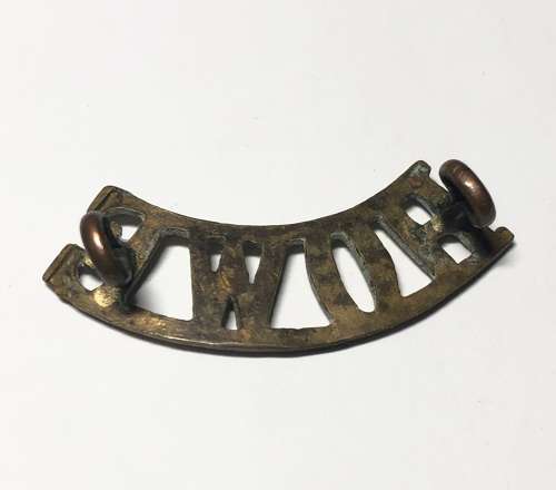 HOWE Battalion Royal Naval Division WW1 RND shoulder title