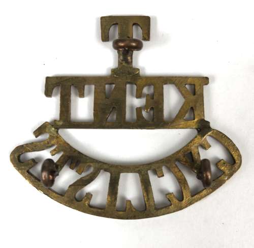 T / KENT / CYCLISTS WW1 shoulder title circa 1910-20