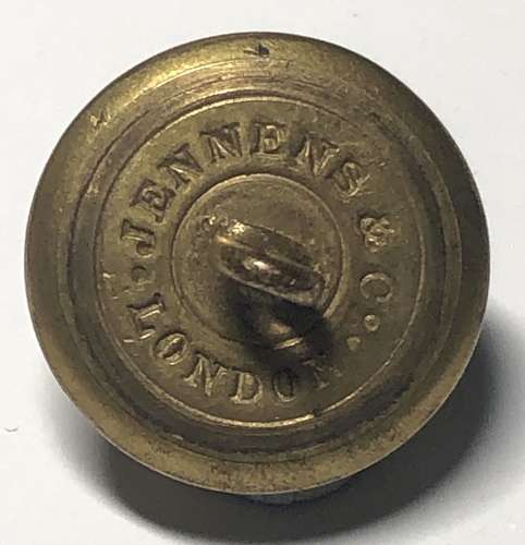 60th Bengal Native Infantry Officer's coatee button c. 1842-57