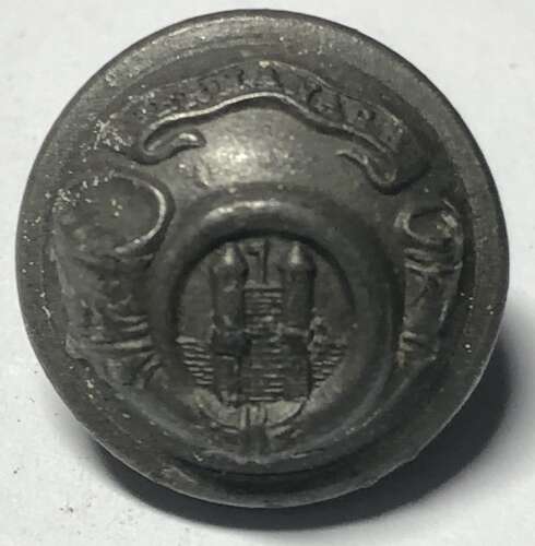 Fermanagh Light Infantry Irish Militia Victorian tunic button by Smith, Kemp & Wright