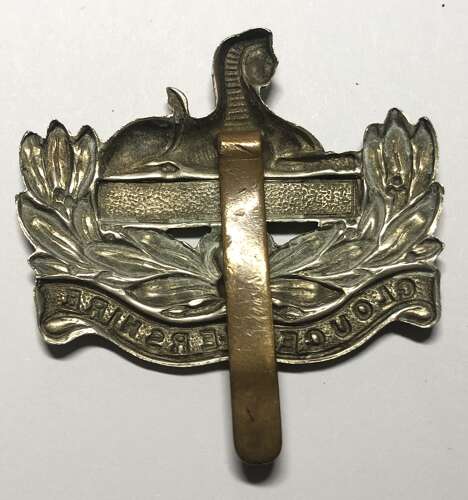 5th Bn. Gloucestershire Regiment cap badge circa 1908-15