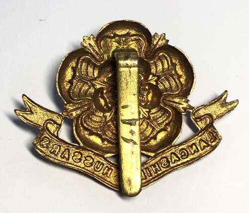 Lancashire Hussars post 1908 cap badge