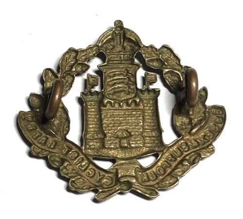 Essex & Suffolk Cyclist Battalion rare collar badge c. 1903-11 only