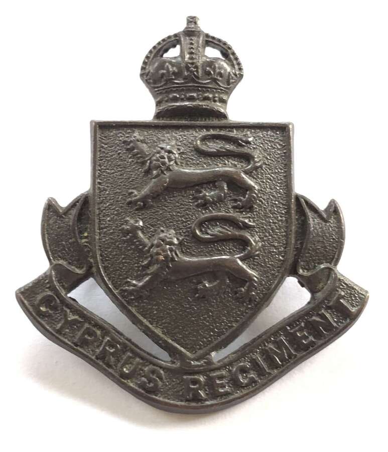 Cyprus Regiment WW2  OSD cap badge