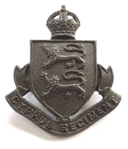 Cyprus Regiment WW2  OSD cap badge