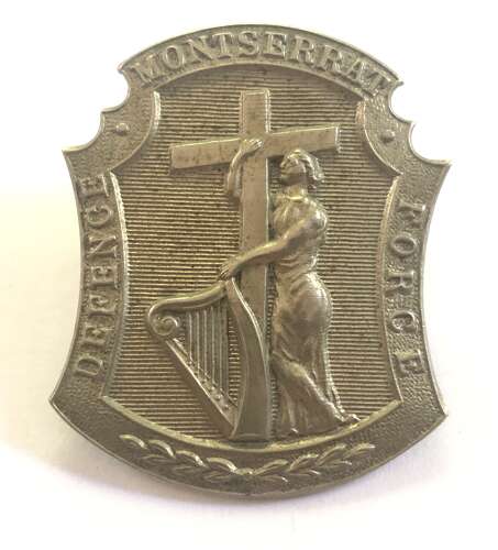 Montserrat Defence Force cap badge