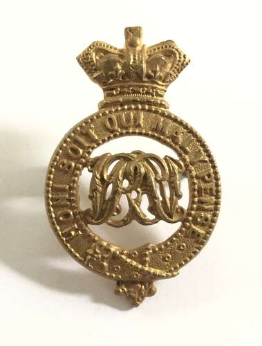 Grenadier Guards Victorian pagri badge.