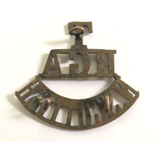 T / RGA / N. SCOTTISH WW1 shoulder title c. 1908-21