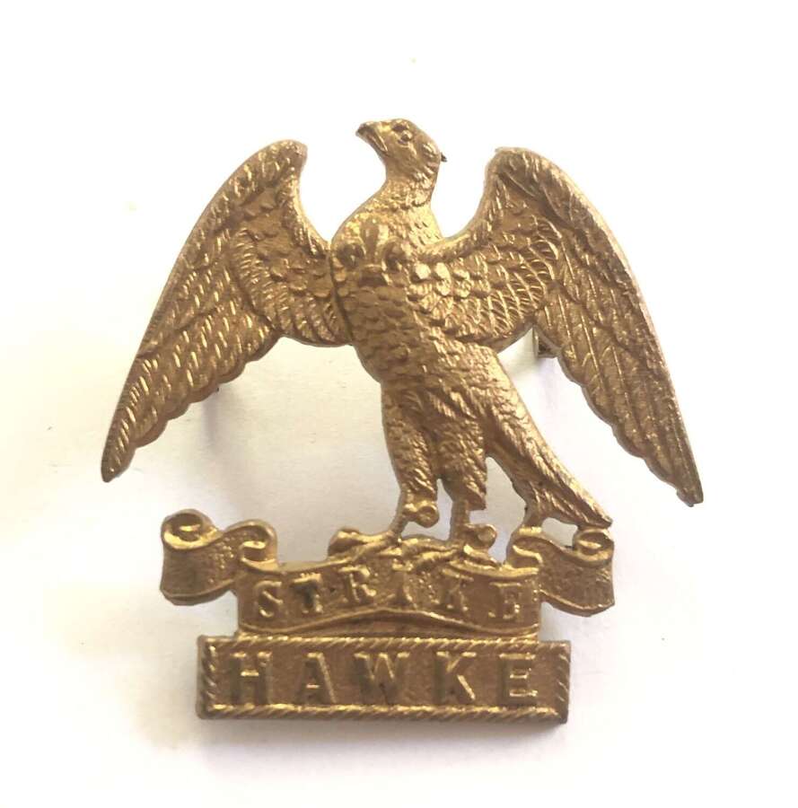 Hawke Battalion Royal Naval Division RND cap badge c. 1916-18 by Gaunt