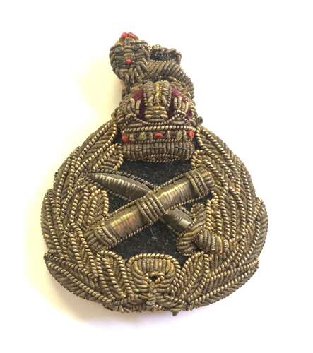 General Officer’s WW1 bullion cap badge
