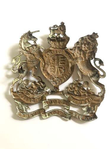 Royal Engineers Victorian  helmet plate c. 1878-1901
