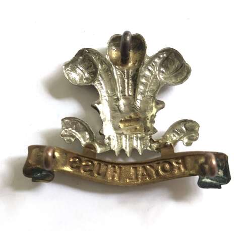 10th Royal Hussars post 1896 Victorian / Edwarian cap badge.
