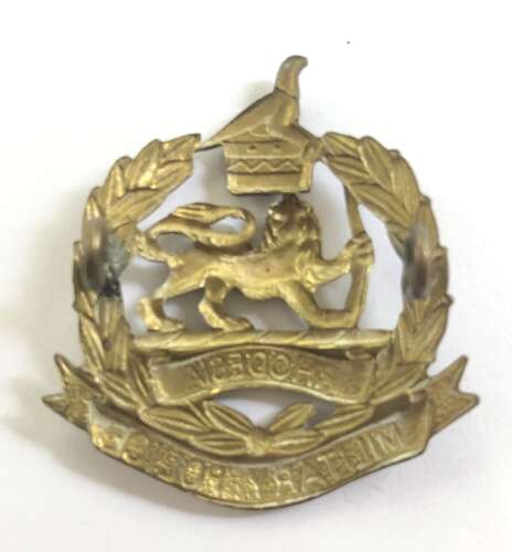 Rhodesian Military Police cap badge c. 1970-80