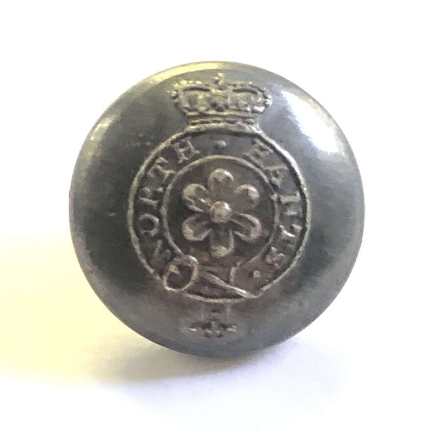 Noth Hampshire Militia coatee button c. 1808-1820