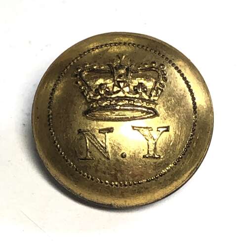Northamptonshire Yeomanry 19th century Officer coatee button.