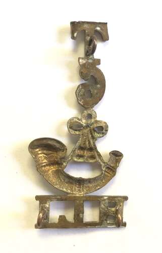 T 6 bugle HLI Highland Light Infantry WW1 Scottish shoulder title